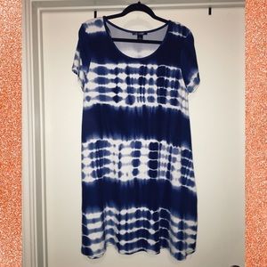 Tie dye Tee Shirt Dress